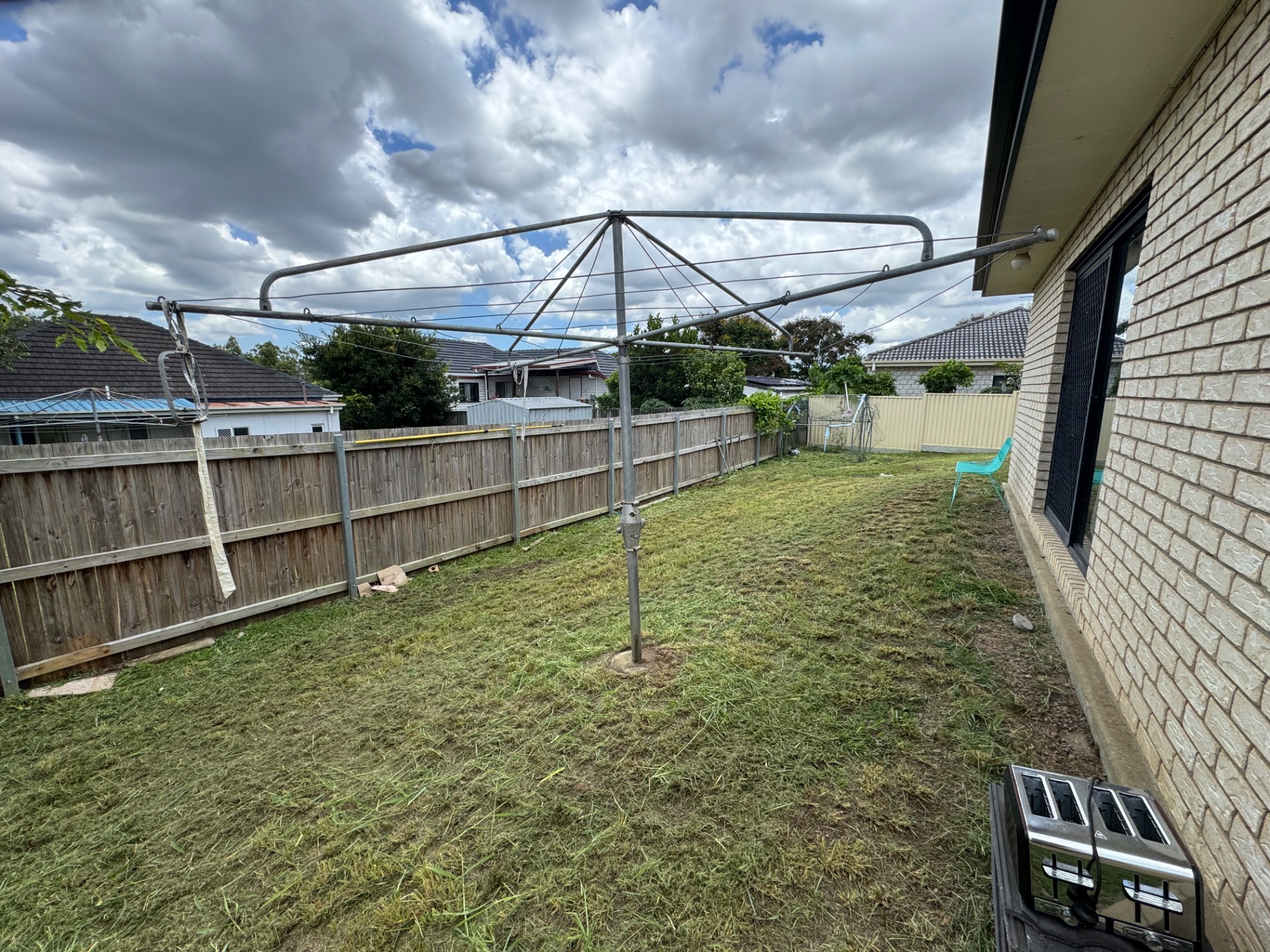Professional property garden transformation completed for real estate agent - pristine lawn and garden presentation